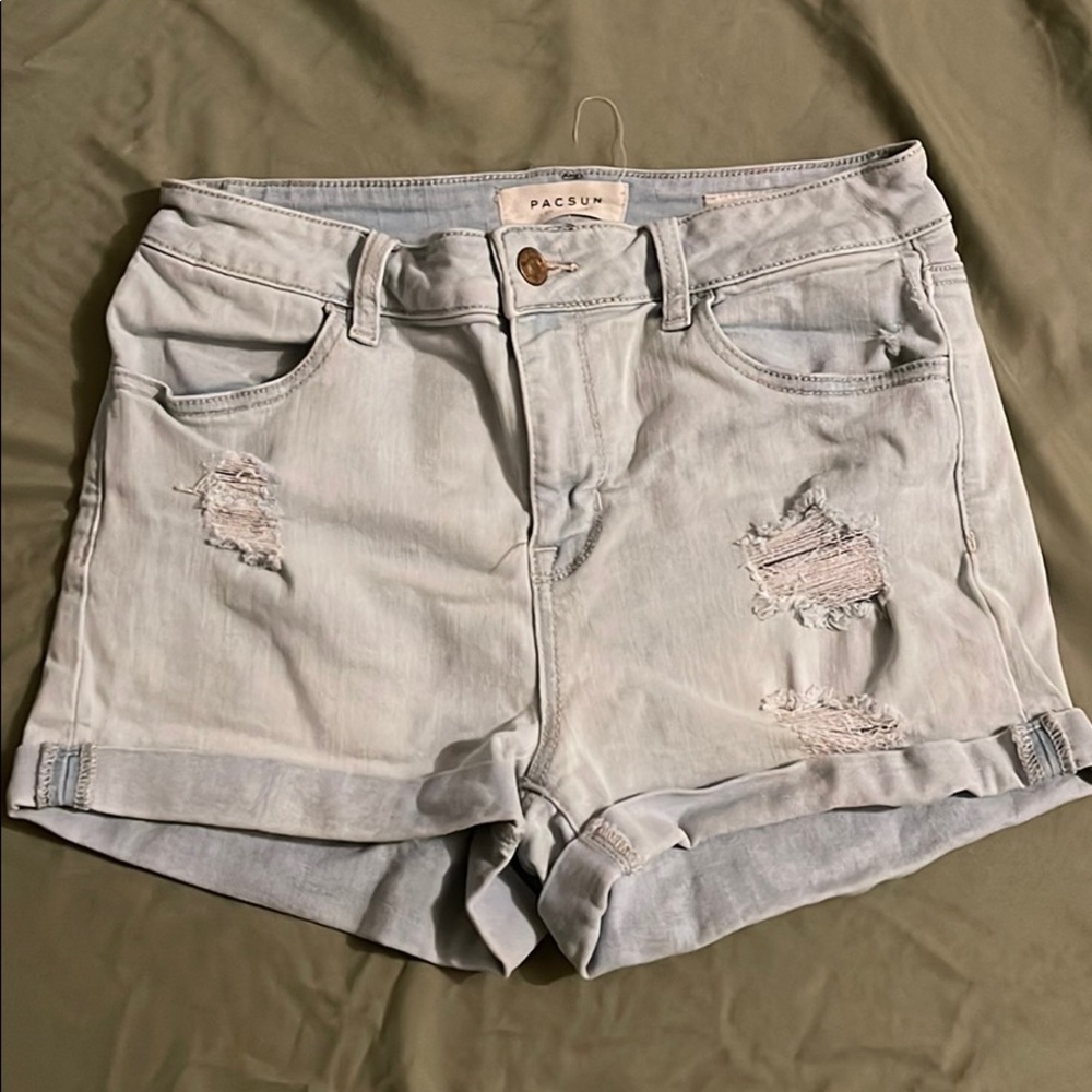 ☀️PACSUN SUPER STRETCH SHORTIE DENIM💙